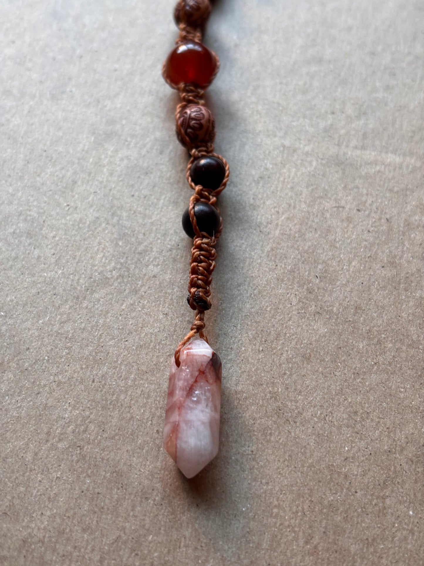 Fire Quartz Pendulum