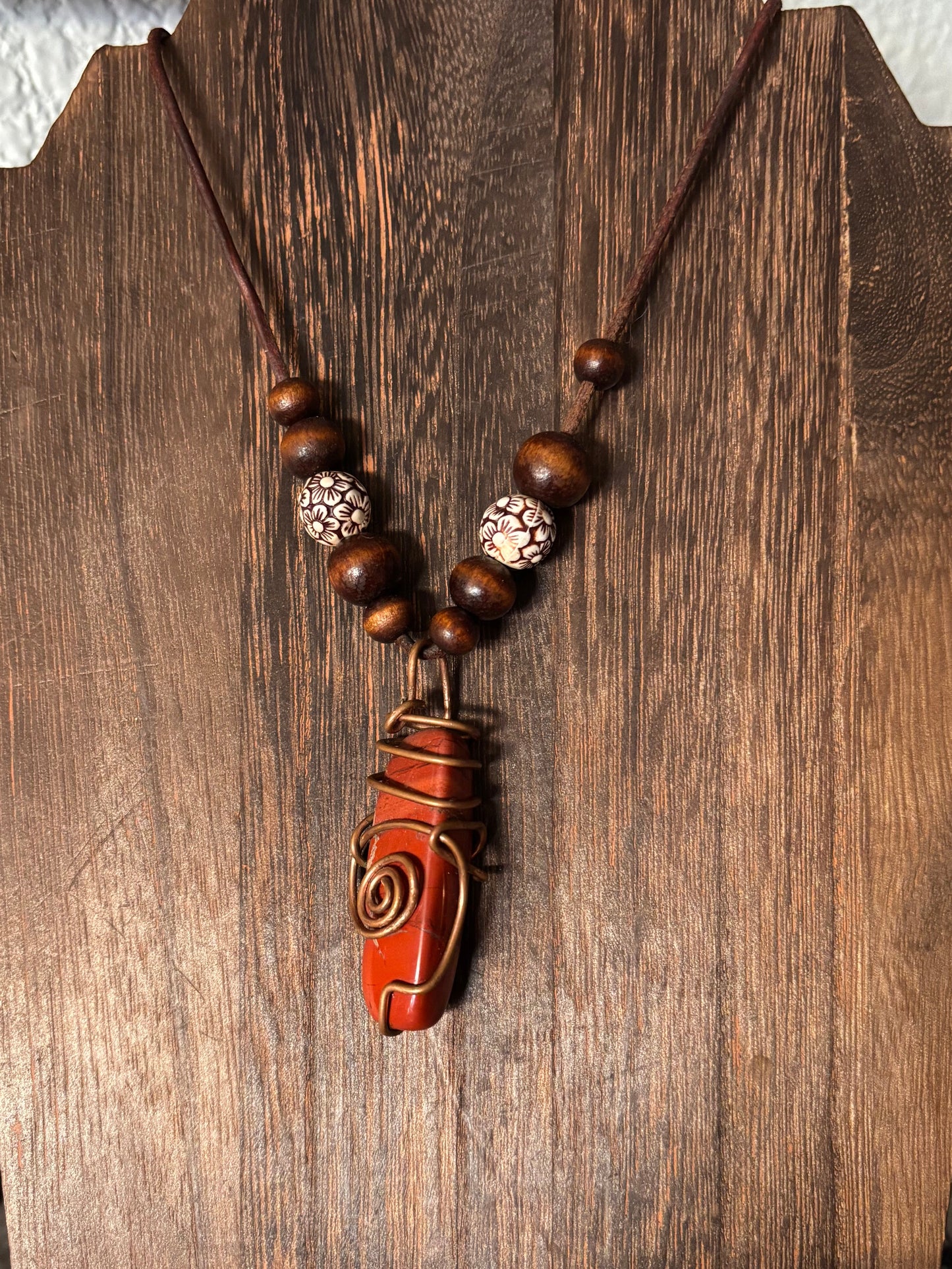 Red Jasper Necklace