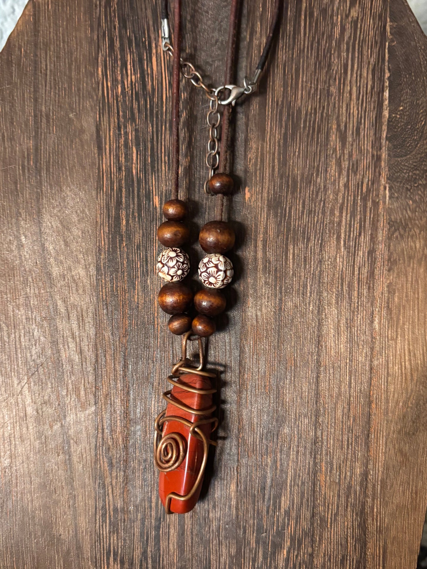 Red Jasper Necklace